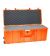 Cette Valise étanche 9433O Valise Étanche Explorer Case 9433O orange, avec mousse est idéale pour emballer, transporter et protéger contre l'humidité, les impuretés, le sable et les projections tous vos appareils 