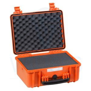 Cette Valise étanche 3818O Valise Étanche Explorer Case 3818, orange, avec mousse est idéale pour emballer, transporter et protéger contre l'humidité, les impuretés, le sable et les projections tous vos appareils 