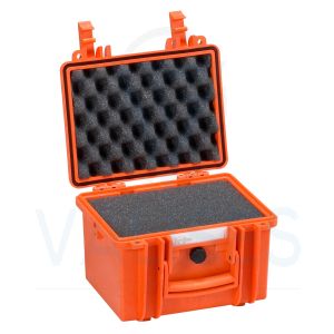 Cette Valise étanche 2214O Valise Étanche Explorer Case 2214, orange, avec mousse est idéale pour emballer, transporter et protéger contre l'humidité, les impuretés, le sable et les projections tous vos appareils 