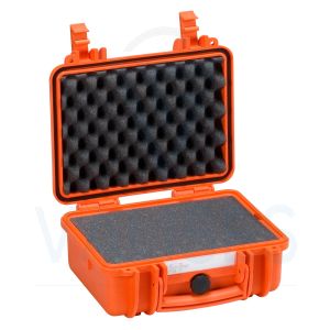 Cette Valise étanche 2712O Valise Étanche Explorer Case 2712, orange, avec mousse est idéale pour emballer, transporter et protéger contre l'humidité, les impuretés, le sable et les projections tous vos appareils 