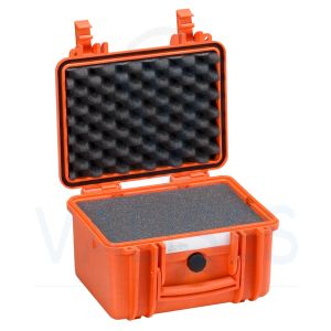 Cette Valise étanche 2717O Valise Étanche Explorer Case 2717, orange, avec mousse est idéale pour emballer, transporter et protéger contre l'humidité, les impuretés, le sable et les projections tous vos appareils 