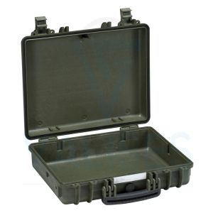 Cette Valise étanche 4412GE Valise Étanche Explorer Case 4412, verte, vide est idéale pour emballer, transporter et protéger contre l'humidité, les impuretés, le sable et les projections tous vos appareils 