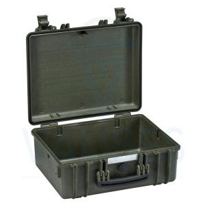 Cette Valise étanche 4419GE Valise Étanche Explorer Case 4419, verte, vide est idéale pour emballer, transporter et protéger contre l'humidité, les impuretés, le sable et les projections tous vos appareils 