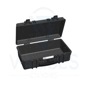 Cette Valise étanche 5117BE Valise Étanche Explorer Case 5117, noire, vide est idéale pour emballer, transporter et protéger contre l'humidité, les impuretés, le sable et les projections tous vos appareils 