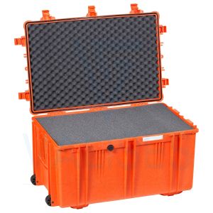 Cette Valise étanche 7641O Valise Étanche Explorer Case 7641, orange, avec mousse est idéale pour emballer, transporter et protéger contre l'humidité, les impuretés, le sable et les projections tous vos appareils 
